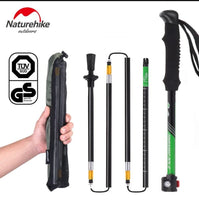 Naturehike ultralight trekking, folding, walking&hiking sticks