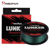 Piscifun Lunker 274M PE fiber multifilament braided fishing line 0.06-0.5mm 4 strands 6-80lb