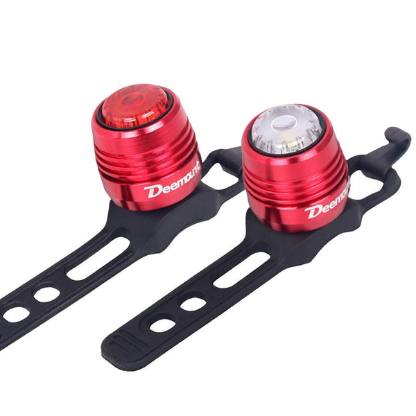 Deemount Bicycle Rear Light Carat Type Bike Warning Lamp