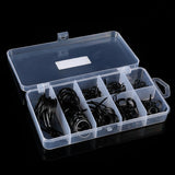75pcs mixed stainless steel fishing line guide