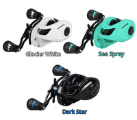 KastKing Crixus super light baitcasting fishing reel with magnetic brake system 8KG drag power