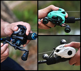 KastKing Crixus super light baitcasting fishing reel with magnetic brake system 8KG drag power