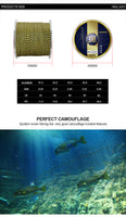 DAGEZI PE Braided super strong multifilament fishing line