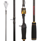 Sougayilang cobra ultra light casting fishing rods with carbon fiber