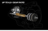 Piscifun carbon X spinning reel gear ratio 5.2:1 / 6.2:1  11 BB 1000 2000 3000 4000