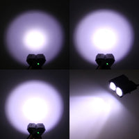 Waterproof LED Front Bicycle Headlight Dual Lamps
