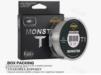 SeaKnight MONSTER T1 100% fluorocarbon coating fishing line 100M