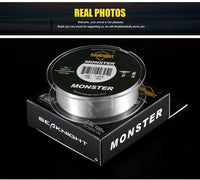 SeaKnight MONSTER T1 100% fluorocarbon coating fishing line 100M