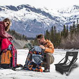 Portable collapsible moon chair ultralight home furniture