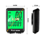 WEST BIKING 2.8" Large Screen Bicycle Computer