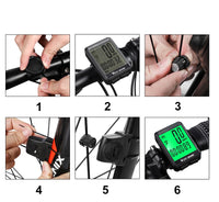 WEST BIKING 2.8" Large Screen Bicycle Computer