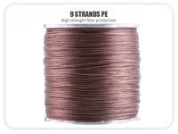 Angryfish 9 Strands weaves braided super strong PE 15LB-70LB fishing line