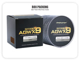 Angryfish 9 Strands weaves braided super strong PE 15LB-70LB fishing line