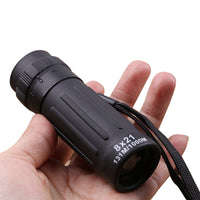 Portable HD OPTICS BAK4 monocular 8X21 amplification