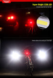 Deemount 100 LM Rechargeable COB LED USB Mountain Bike Tail Light Taillight