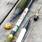 Ultralight telescopic stream hand pole fishing rods
