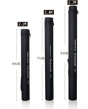 Travel set from fishing rod made from carbon in comfortable bag