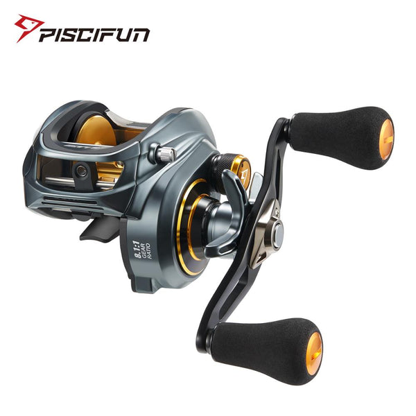 Piscifun Alijos 300 low profile baitcasting reel 15KG max drag 8+1 bearings