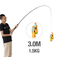 DONQL telescopic spinning fishing rod