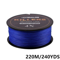 Mavllos 0.06-0.6mm 4-121Lb 4 strands braided fishing line saltwater multifilament