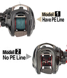 JITAI Baitcasting fishing reel 8Kg braking power 14+1BBs