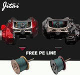 JITAI Baitcasting fishing reel 8Kg braking power 14+1BBs