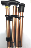 Lightweight collapsible telescopic folding