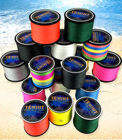 Yemiht Lure line multicolour PE braided wire 4 strands multifilament