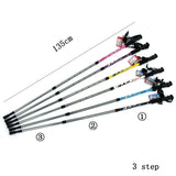 2Pc/Pair 135CM Walking Stick Trekking Aluminum alloy