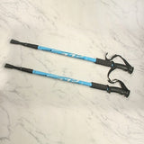 2Pc/Pair 135CM Walking Stick Trekking Aluminum alloy