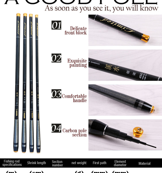 evolve carbon fiber telescopic fishing rod High-end Telescopic from carbon fiber fishing rod – LifeOutdoor