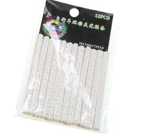 12 Pieces Bicycle Tube Warning Light Strip Reflector