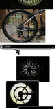 12 Pieces Bicycle Tube Warning Light Strip Reflector