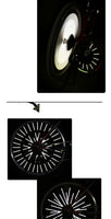 12 Pieces Bicycle Tube Warning Light Strip Reflector