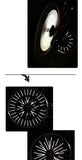 12 Pieces Bicycle Tube Warning Light Strip Reflector