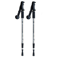2pcs/lot of adjustable telescopic scandinavian walking poles