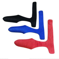 2pcs/set Fishing Rod Belt reel Accessories Tackle Pole Glove Clothes Protector+Tie Wrapping Band Strap rope combo platform