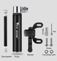 WEST BIKING Cycling Hand Air Pump for Bike Tire