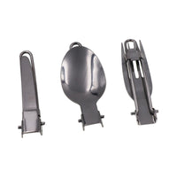 YOUGLE stainless steel folded fork / spoon / knife