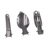 YOUGLE stainless steel folded fork / spoon / knife