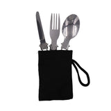 YOUGLE stainless steel folded fork / spoon / knife