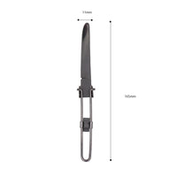 YOUGLE stainless steel folded fork / spoon / knife