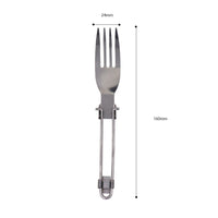 YOUGLE stainless steel folded fork / spoon / knife