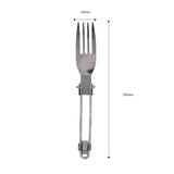 YOUGLE stainless steel folded fork / spoon / knife