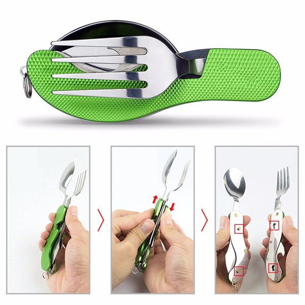 3 in 1 Stainless steel tablewares