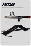 Bassland telescopic carbon fiber fishing rod  for seabass pike