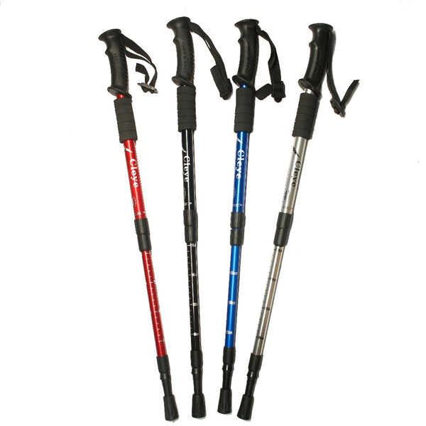 Camping Walking Stick Telescopic Hiking Stick Aluminum Foldable Hiking Poles