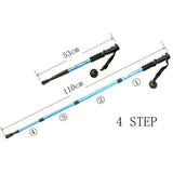 Camping Walking Stick Telescopic Hiking Stick Aluminum Foldable Hiking Poles