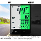 Wireless And Wired MTB Bicycle Cycling Odometer Stopwatch Speedometer