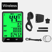 Wireless And Wired MTB Bicycle Cycling Odometer Stopwatch Speedometer